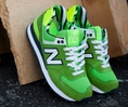 รองเท้า NEW BALANCE 574  สีเขียว สวยมาก