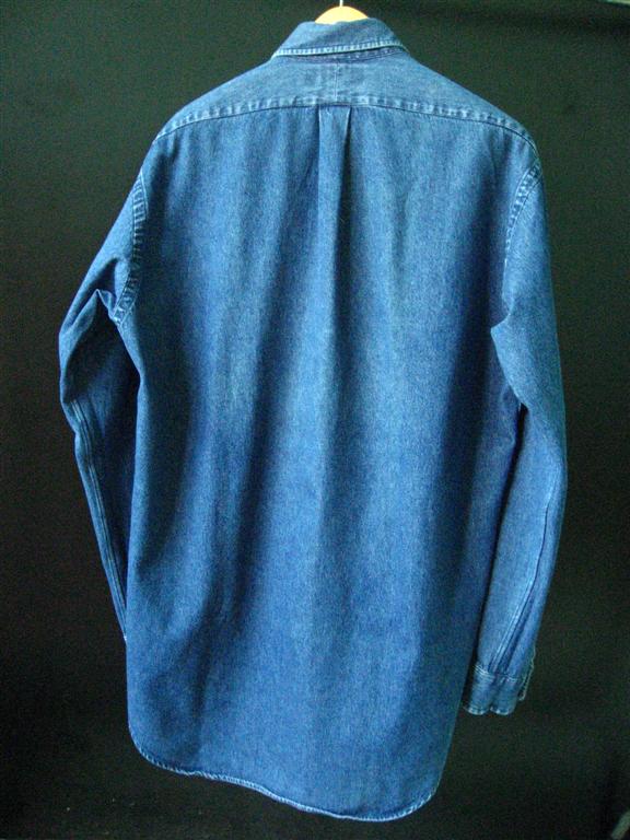 เสื้อเชิ้ต RALPH LAUREN DENIM SHIRT Made in Philippines รูปที่ 3