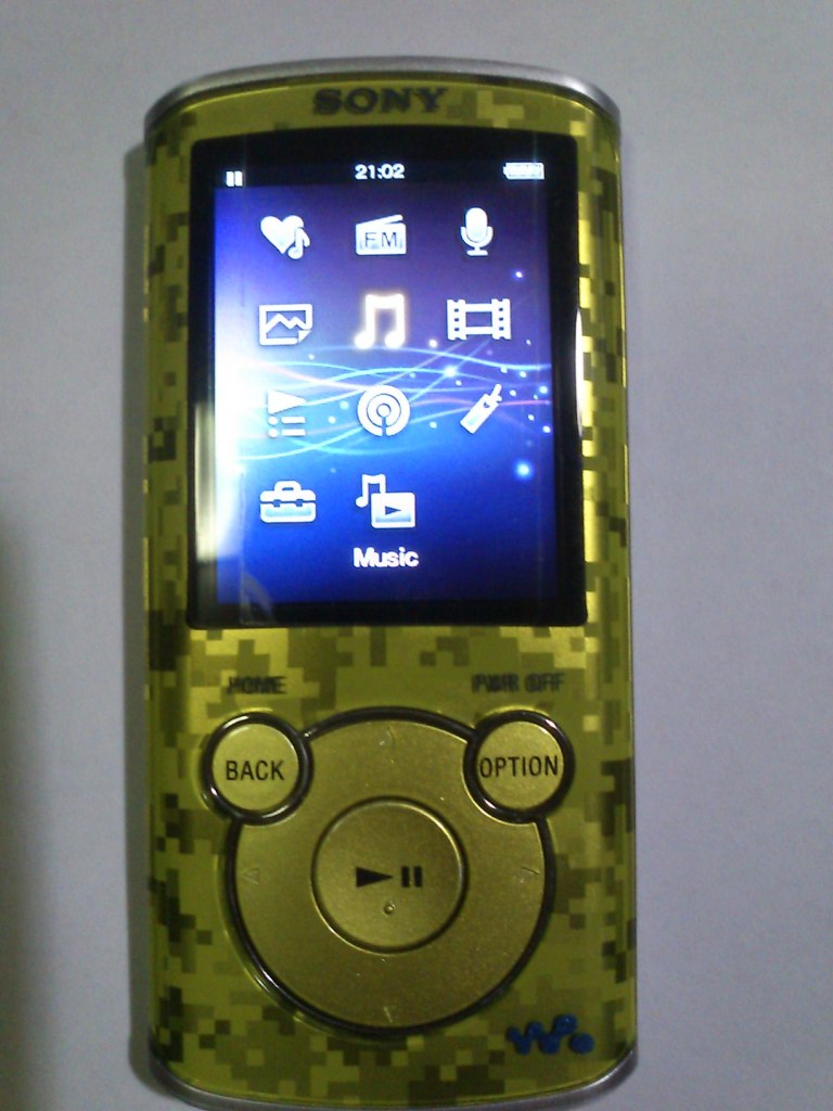 ขาย MP3 Walkman NWZ-E463/GM 4GB (สีเขียว) อายุใช้งาน 2 เดือน รูปที่ 1