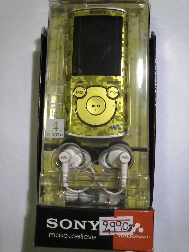 ขาย MP3 Walkman NWZ-E463/GM 4GB (สีเขียว) อายุใช้งาน 2 เดือน รูปที่ 5