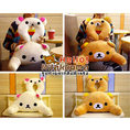 ขายเซ็ท ที่รองหลังที่รองคอตุ๊กตาหมีรีรัคคุมะ Rilakkuma ถูกๆ