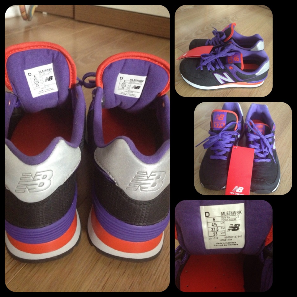 รองเท้า New balance รุ่น ML 574 WBK รูปที่ 1