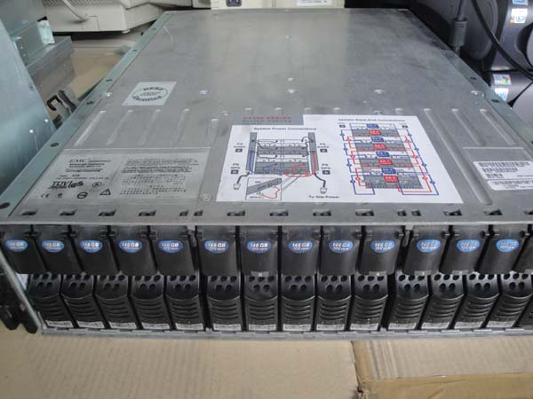 DELL EMC2 15 BAY STORAGE ARRAY 3.1TB(15X146) STORAGE 2 CONTROLLER(G4145) รูปที่ 1