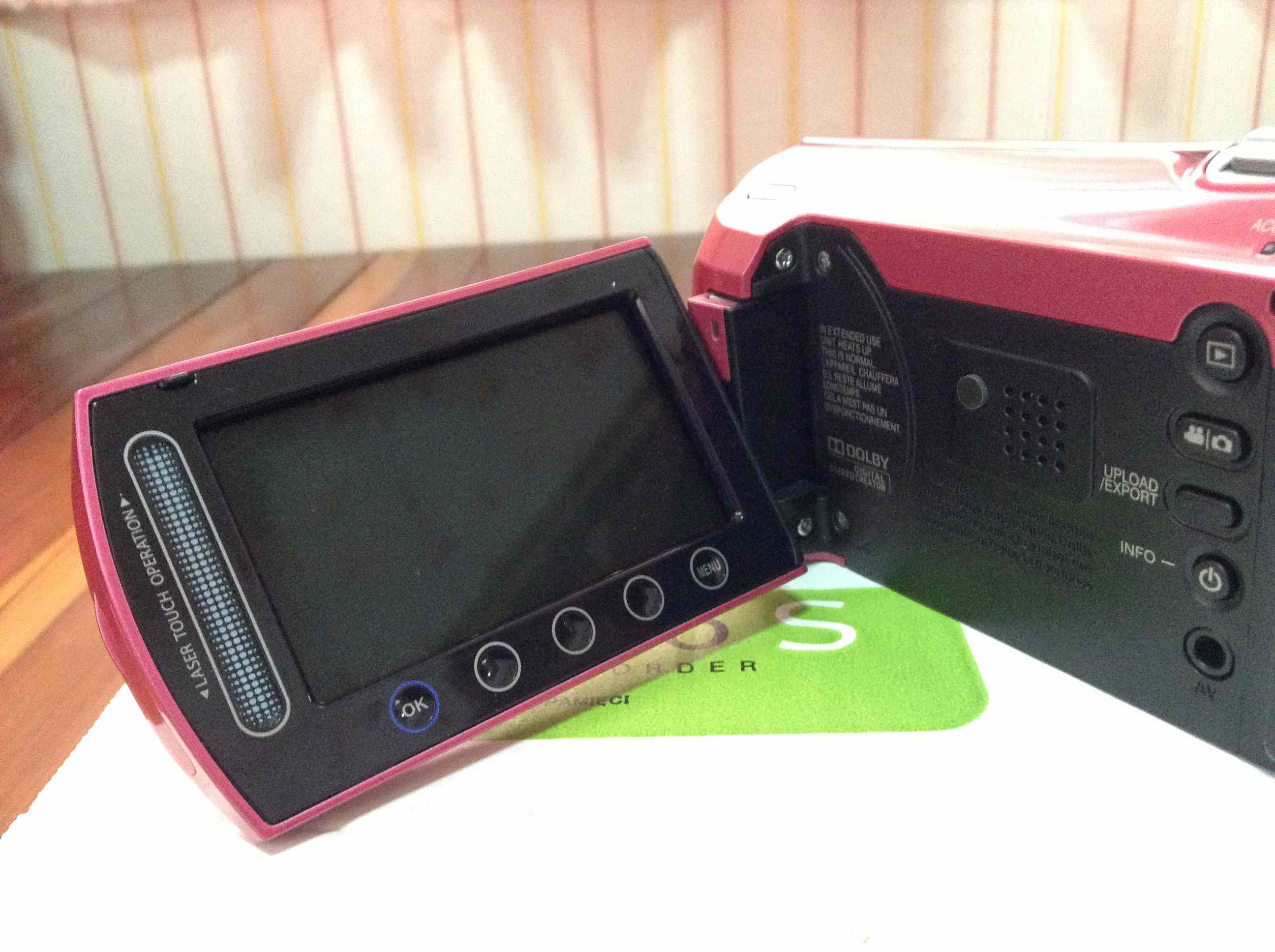 ขาย กล้อง VDO JVC GZ-MS215..Camcorder / Dual SD Card Slot / 45 X Dynamic Zoom 16Gb รูปที่ 2