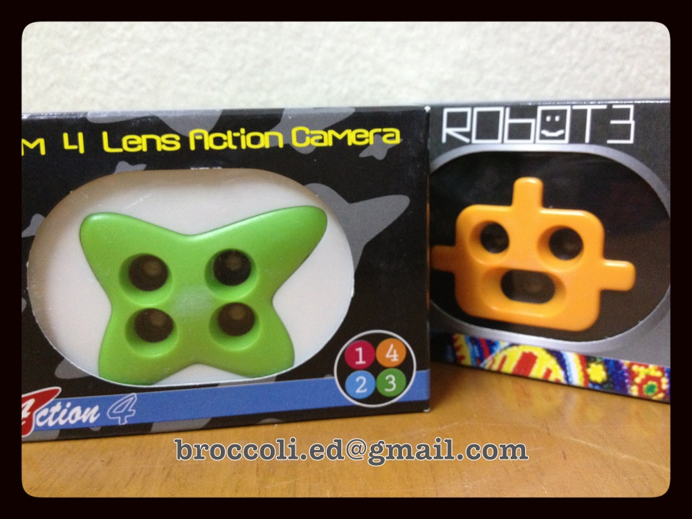 กล้อง toy robot 3 lens และ 4 lens รูปที่ 4