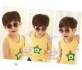 แว่นตาเด็ก KenKidShop | แว่นตาทรงกลม เลนส์สีชากรอบทอง