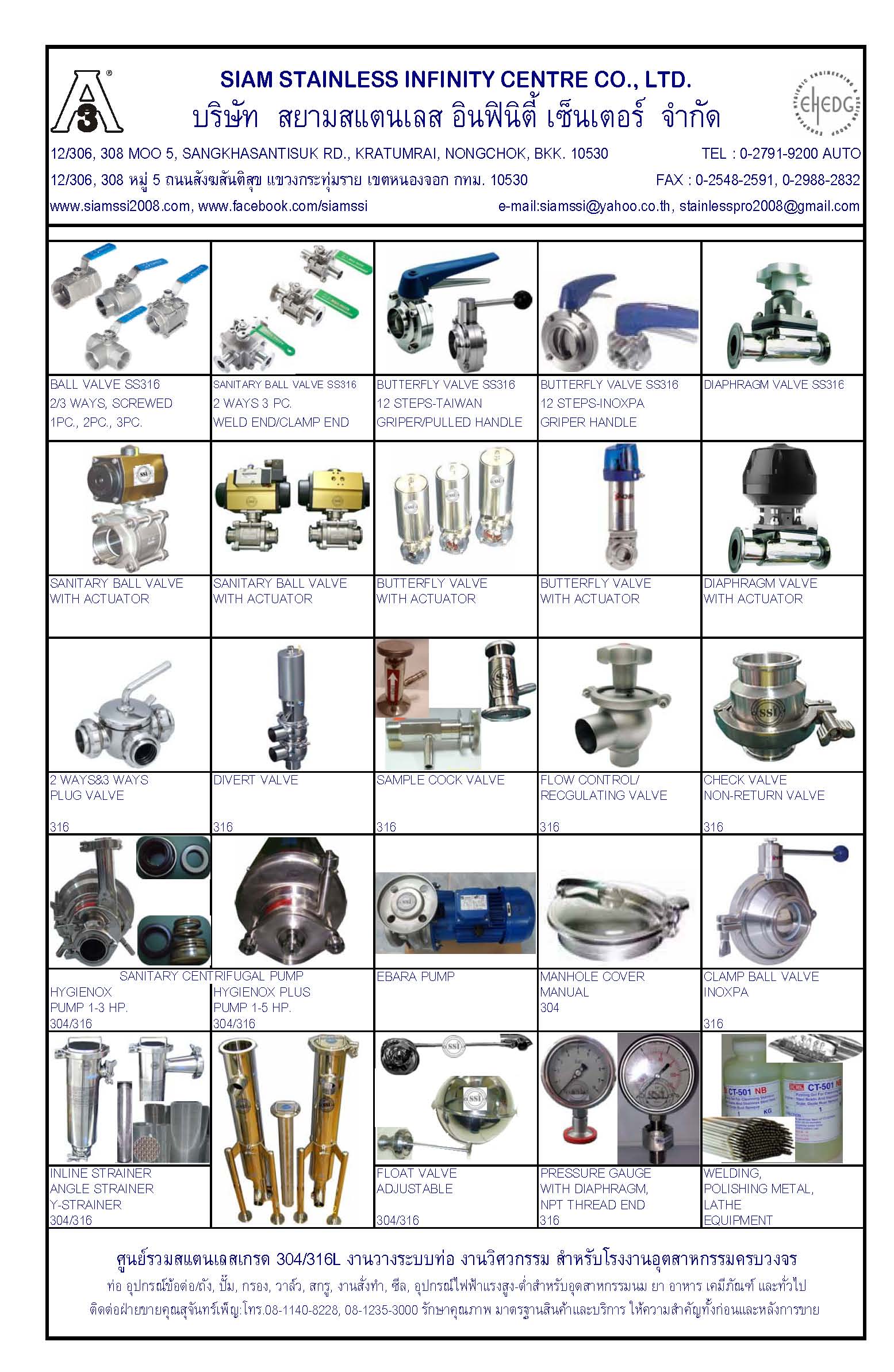 ศูนย์รวมสแตนเลสเกรด 304-316L ครบวงจร; ssi : สยามสแตนเลส อินฟินิตี้ เซ็นเตอร์ รูปที่ 4