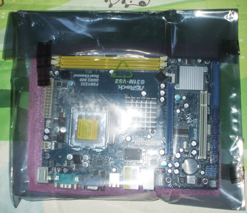 ขายด่วน เมนบอร์ด 775 Asrock g31m-vs2 (ของใหม่) รูปที่ 4