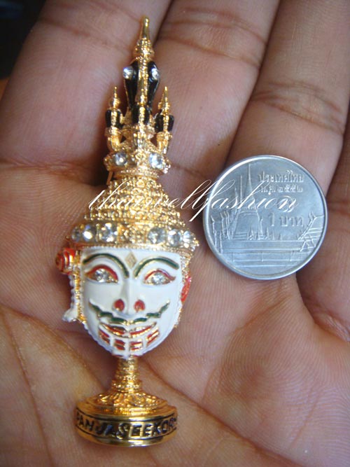 เข็มกลัดลายไทยพระปัญจสีห์ขรOK0133 รูปที่ 2