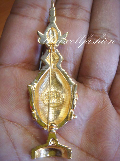 เข็มกลัดลายไทยพระอิศวร OK0134 รูปที่ 3