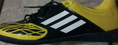 ขายรองเท้าฟุตซอล Adidas Vfreefootball speed ของแท้ สภาพดีมาก เหมือนใหม่แกะกล่อง สีเหลือง-ดำ size US 9 UK 9 ครึ่ง size ทั่วไป 43