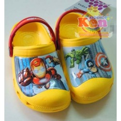 Crocs รองเท้าเด็กKenKidShop 3D Superhero Squard สีเหลือง รูปที่ 1