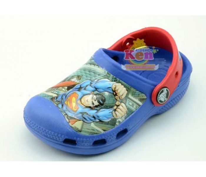 Crocs รองเท้าเด็ก Kenkidshop 3D Superman สีน้ำเงิน รูปที่ 3