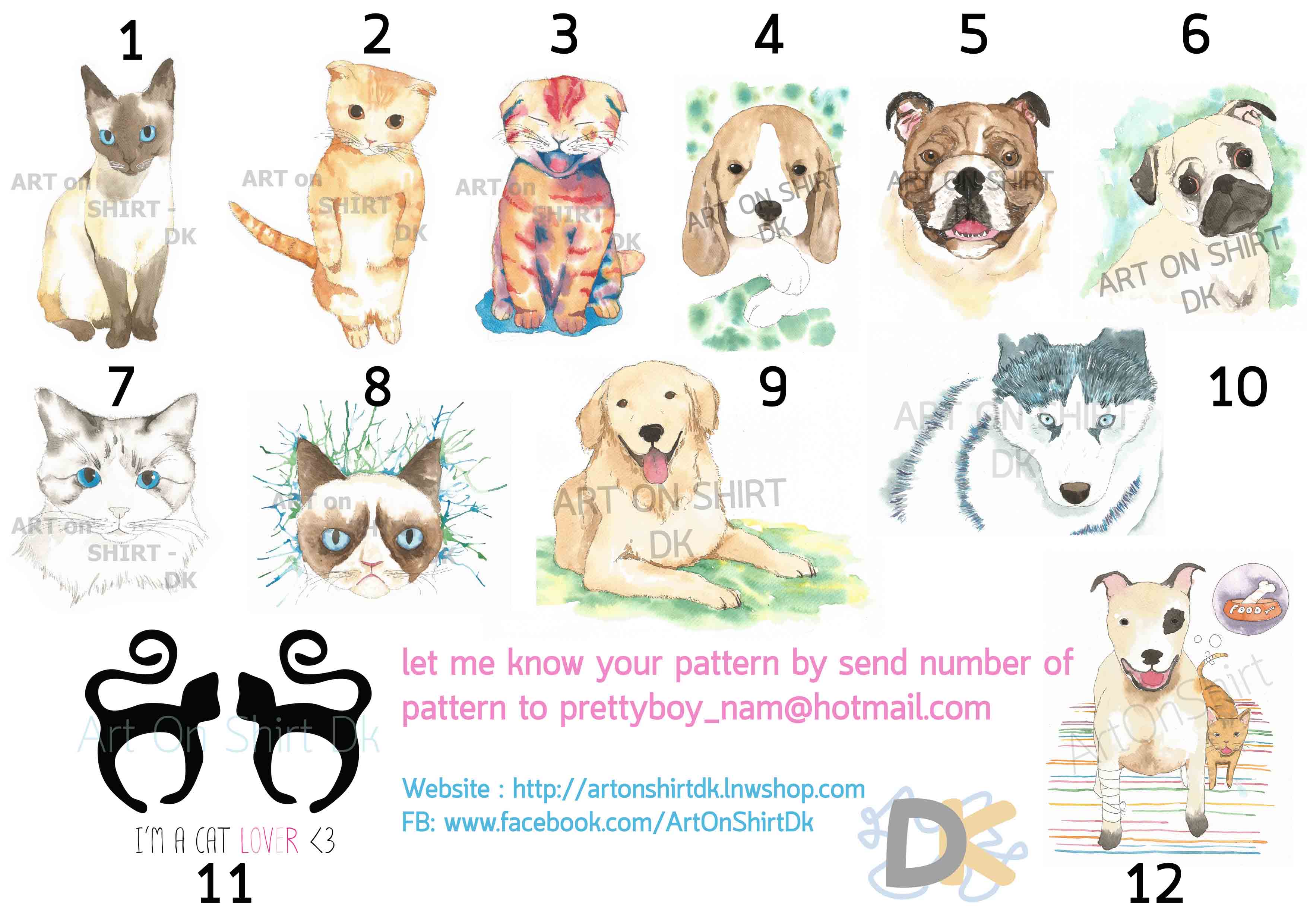 Pet collection t-shirt รูปที่ 2