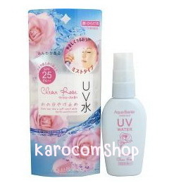 Dariya Aqua Barrier UV Water SPF 25PA++ Clear Rose สเปรย์กันแดด ฉีดทับได้ไม่ลบเครื่องสำอางค์ รูปที่ 1