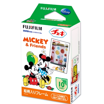 ฟิล์มโพลารอยด์ Mickey-Kitty-Pooh-Stitch รูปที่ 2