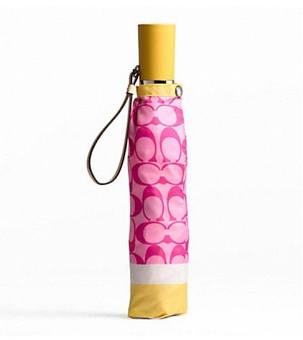 ร่ม COACH SIGNATURE STRIPE UMBRELLA F63582  รูปที่ 3