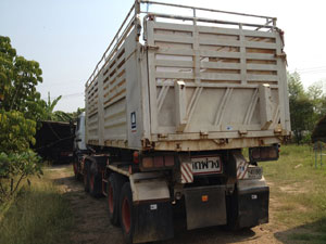 ขายรถบรรทุก พร้อมหางดั้มพ์ 18 ล้อ ขายเองราคาถูกมาก Truck รูปที่ 4