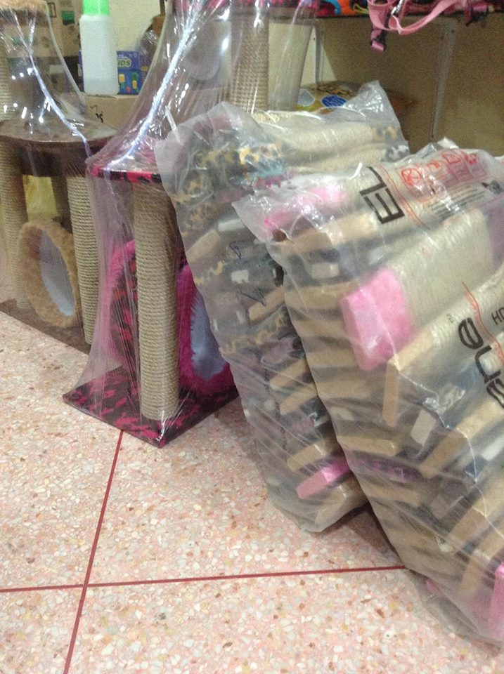 ขายส่ง ที่ข่วนเล็บแมว บ้านแมว คอนโดแมว ทำเองคะ รูปที่ 5