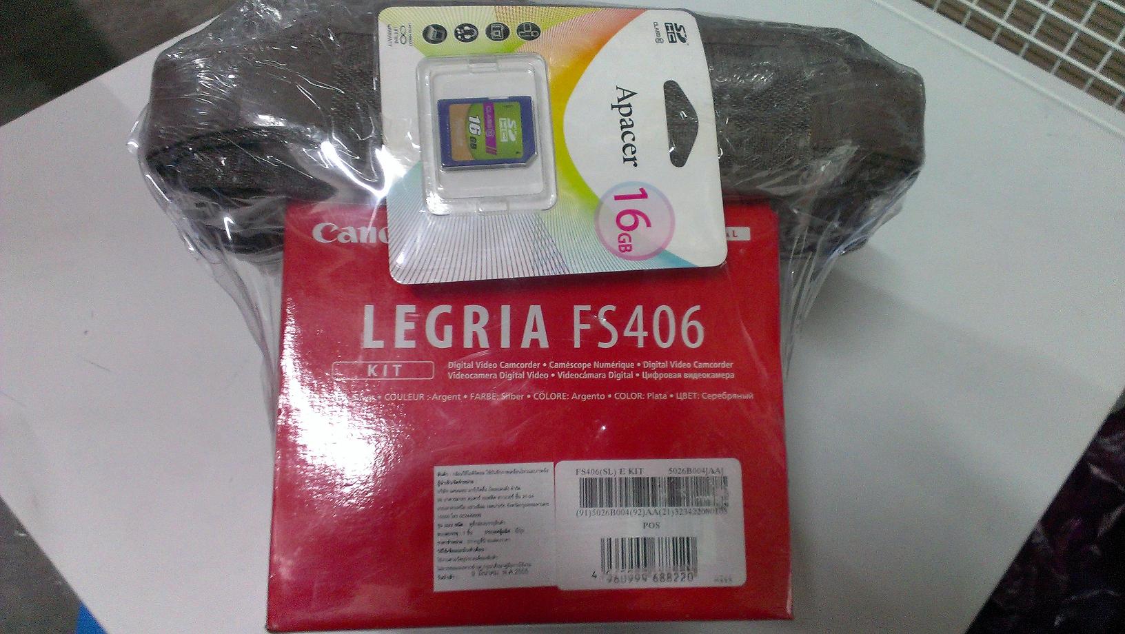 ขายด่วนถูกCanon FS406สภาพ 100%ยังไม่ได้แกะกล่อง รูปที่ 2