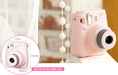 กล้องโพลารอยด์ Instax Mini 8 สีชมพูพาสเทล