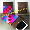 ถุุงใส่ iPad ทำจากผ้าไหมสี่เส้น งานhandmade