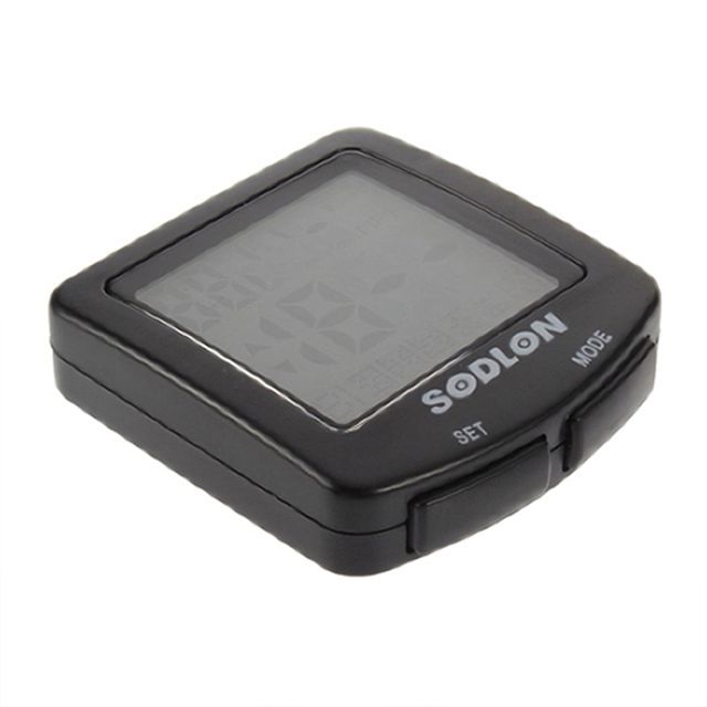 เครื่องวัดความเร็ว-รอบ จักรยานแบบไม่มีไฟ back light ( ฟรี!ค่าจัดส่งแบบEMS +แบตเตอร์รี่ ) รูปที่ 4