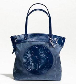 Coach Laura Nylon Tote  รูปที่ 1