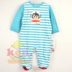 ชุดบอดี้สูท Paul Frank กัปตันเรือ ลายริ้วฟ้าขาว รูปที่ 1