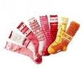 ถุงเท้ายาวเซทตัวโน๊ตผลไม้ 8คู่ | Wholesalekidshop.com