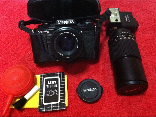 กล้องฟิล์ม || Minolta x-7A + เลนส์ซูม รูปที่ 1