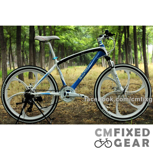 ขายจักรยานเสือภูเขา Limited Edition สีน้ำเงินสุดหรู จาก BMW รูปที่ 1