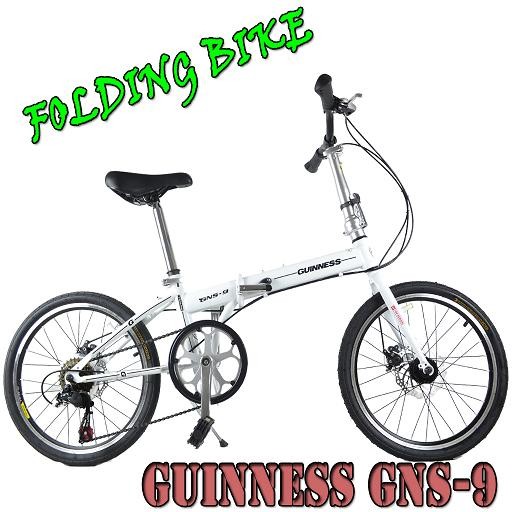 จักรยานพับได้  GUINNESS รุ่น GNS-9 รูปทรง Classic Design มีระบบเกียร์เพิ่มความสนุกในการขับขี่ ขนาดวงล้อ 20” น้ำหนักเบา  รูปที่ 1