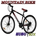 รูปย่อ จักรยานเสือภูเขา HUBU รุ่น BJX ขนาดวงล้อ 26” สีดำ ดีไซด์เนียบ  รูปที่1