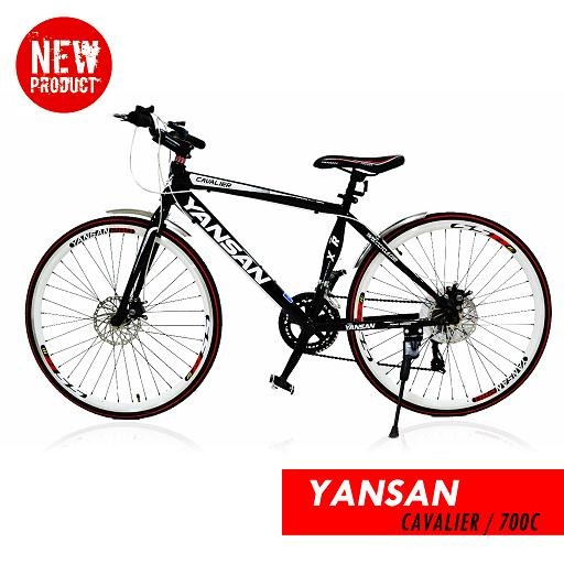 จักรยานเสือภูเขา YANSAN รุ่น cavalier 700C ดีไซด์ สวยงาม  ขนาดวงล้อ 26”  ราคา : 9900 บาท รูปที่ 1