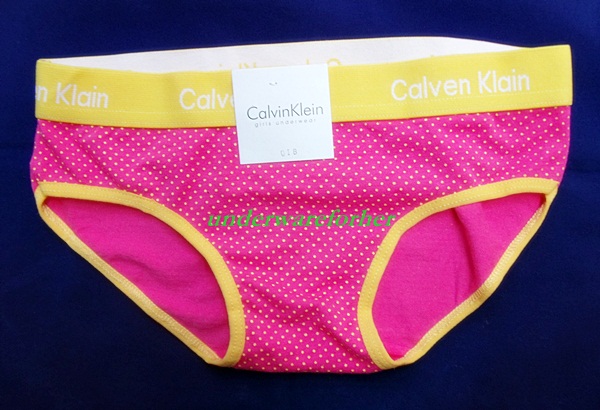 ชุดชั้นใน CK Briefs สีบานเย็นลายจุด มาใหม่ๆสวยมาก รูปที่ 1