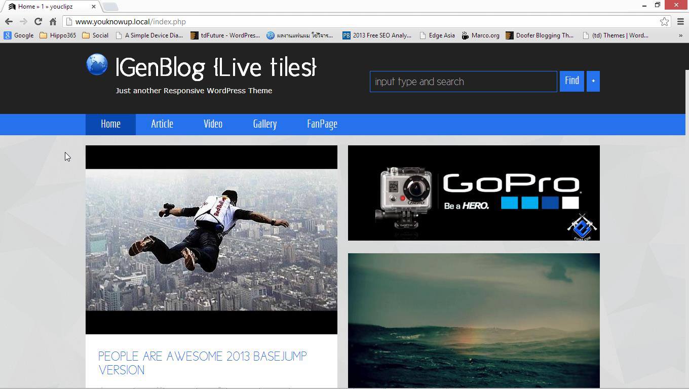 สคริปเว็บบล็อกสำเร็จรูป IGENBLOG โดย IGENSITE เขียนด้วย HTML5 + CSS3 รูปที่ 3