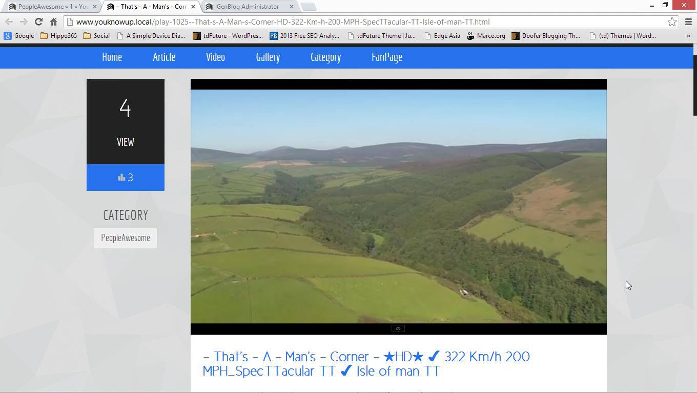 สคริปเว็บบล็อกสำเร็จรูป IGENBLOG โดย IGENSITE เขียนด้วย HTML5 + CSS3 รูปที่ 5