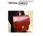 รูปย่อ กระเป๋าแฟชั่นเกาหลี สีแดงมีสไตล์ รูปที่4