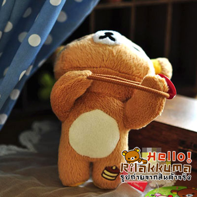 ขายที่รัดผ้าม่านหมีริลัคคุมะ ตุ๊กตาเกาะผ้าม่าน น่ารักมาก รูปที่ 2