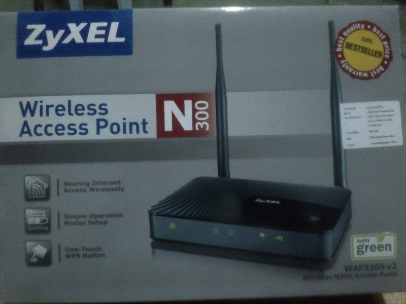 ขาย Wireless Access Point N300 ZyXel WAP3205 V2 รูปที่ 1