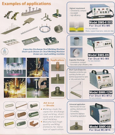 ตี๋ เซนเตอร์ เวล จำหน่ายเครื่องยิงสตัด Stud Welding เครื่องเชื่อมอาร์กอน TIG เครื่องเชื่อมซีโอทู CO2 MIG  รูปที่ 3
