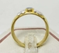 รูปย่อ แหวน ไพลิน สีน้ำเงิน เมืองกาญจนบุรี สวย ฝังเพชร งานเก่า นน. 4.01 g รูปที่4