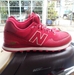 รูปย่อ รองเท้า New Balance ml574 sre ไซส์9.5usสีแดงเจ๊บๆ รูปที่2