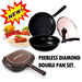 รูปย่อ  กระทะPeerless Diamond Double Pan Set รูปที่1