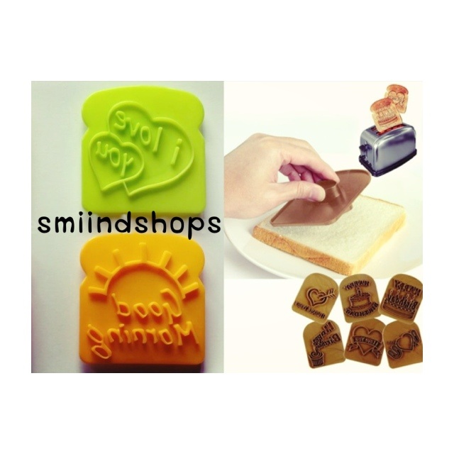 พร้อมส่ง toast stamps แม่พิมพ์ขนมปัง รูปที่ 1