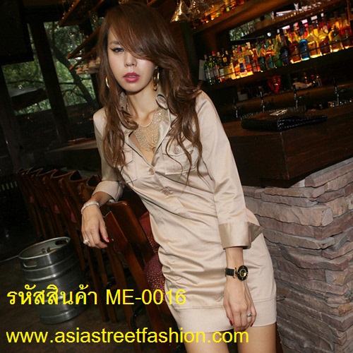 Cherry KOKO dress ชุดเดรสแฟชั่นผ้าคอตตอน แขนเสื้อผ้าชีฟองอัดพลีท คอกลม น่ารัก สีเทา ขาว ใส่ทำงาน กระดุมหน้าเต็มตัว พร้อมเชือกผูกเอวติดกับตัวเสื้อ ใสเที่ยวชิวๆ (พร้อมส่ง) รูปที่ 7
