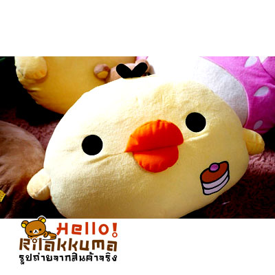 ขายหมอนตุ๊กตา Tori ไก่เหลืองโทริ น่ารัก หมอนหนุ่น นุ่มนิ่ม รูปที่ 6