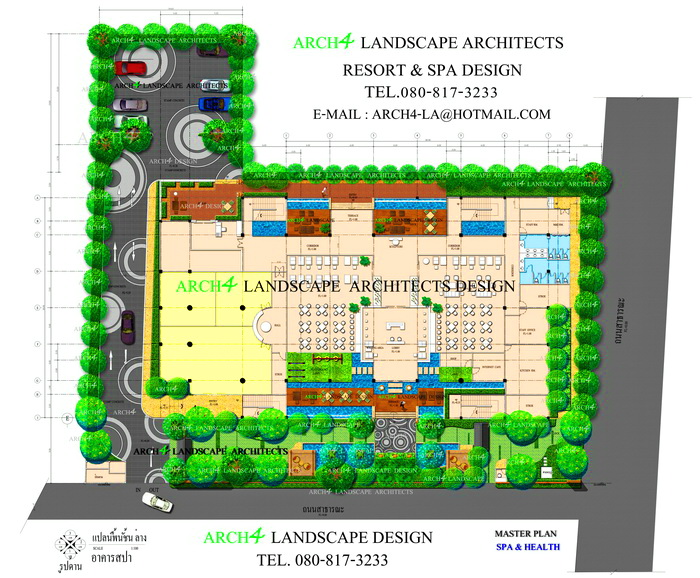 รับออกแบบสวน,LANDSCAPE,ออกแบบสถาปัตย์,วางผังโครงการ,ออกแบบภูมิทัศน์,ออกแบบรีสอร์ทสปา,ARCH4 DESIGN(ASIA),โทร0808173233 รูปที่ 1