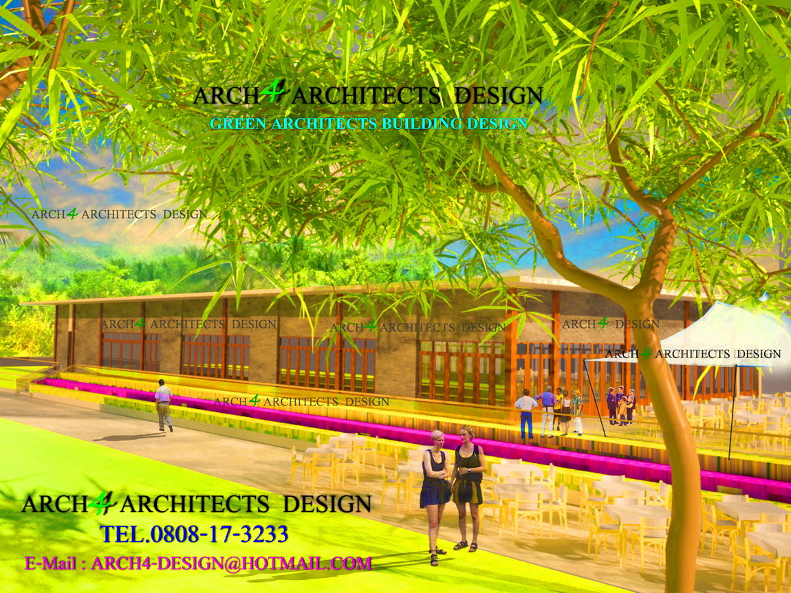 ออกแบบสวน,LANDSCAPE,ออกแบบภูมิทัศน์-จัดสวน,สถาปัตย์,วางผังโครงการ,ออกแบบรีสอร์ทสปา,ARCH4 DESIGN(ASIA),โทร.0808173233 รูปที่ 1